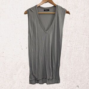 Michael Lauren Gray Sleeveless Blouse